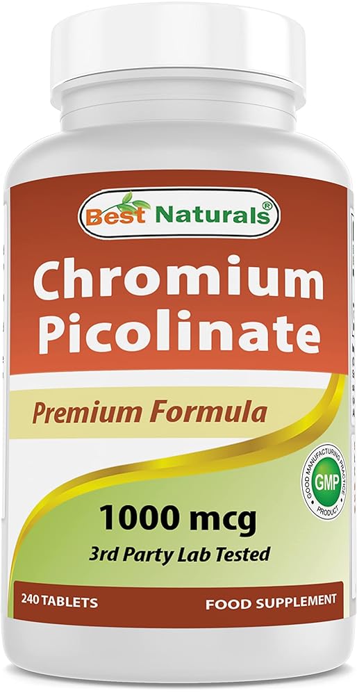 Best Naturals Chromium Picolinate 1000 ...