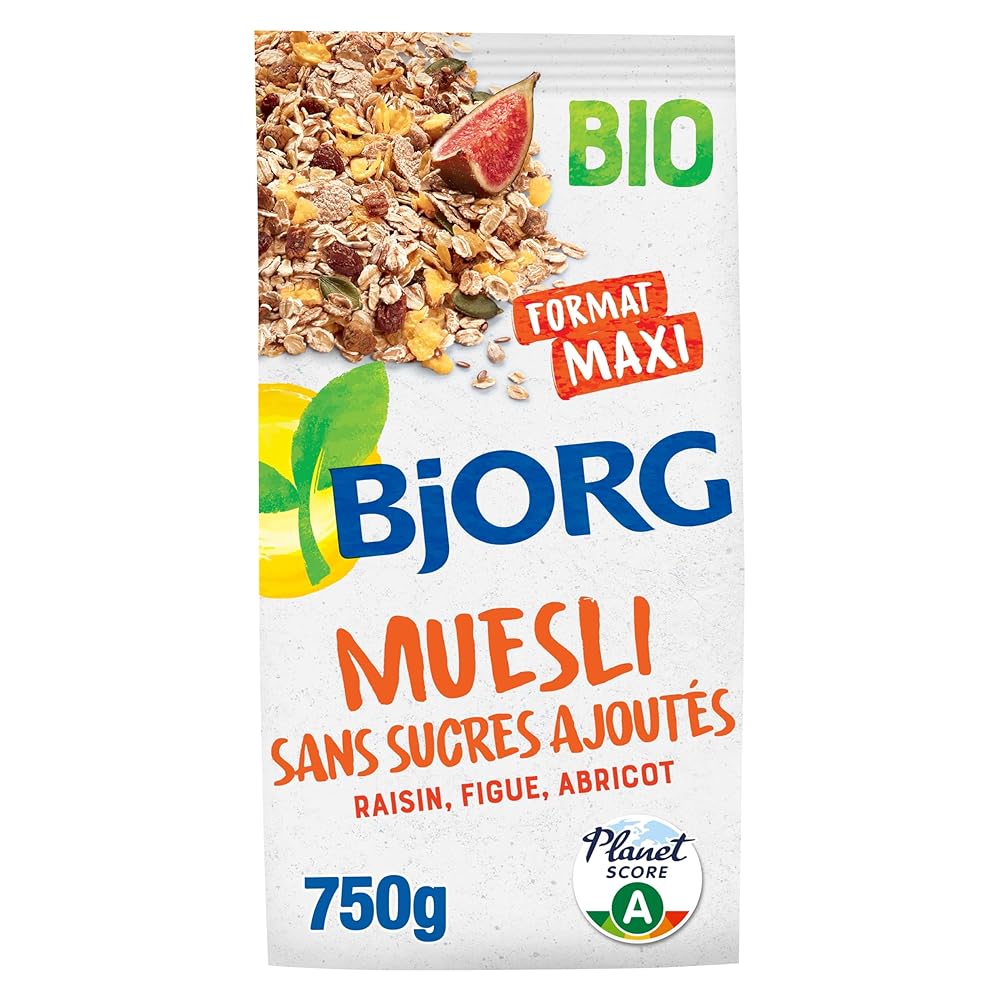 BJORG Organic No Added Sugar Muesli ...