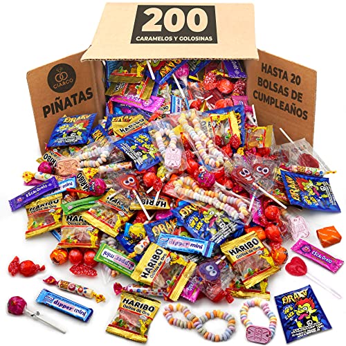 Candy Cia&Co Mega Pack 200 Bonbons