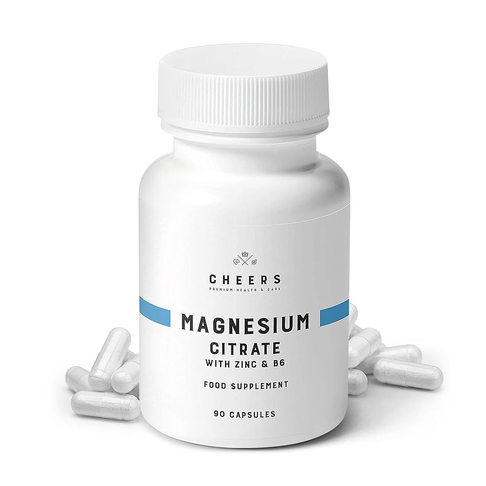 CHEERS Magnesium Citrate – 90 Cap...