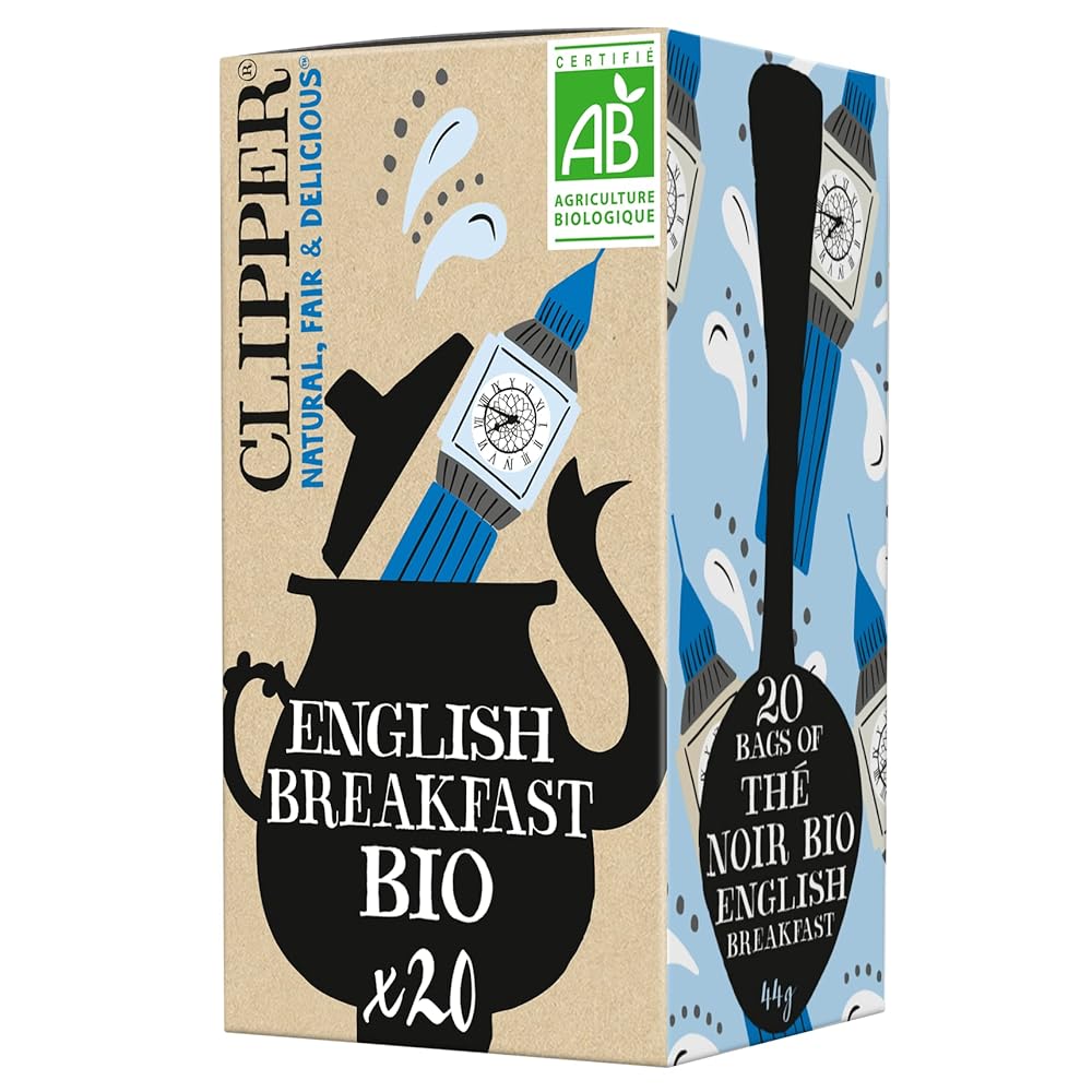 Clipper English Breakfast Tea, 20 sachets