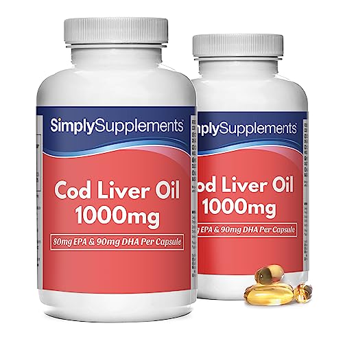 Cod Liver Oil Capsules 1000mg | 360 Cap...