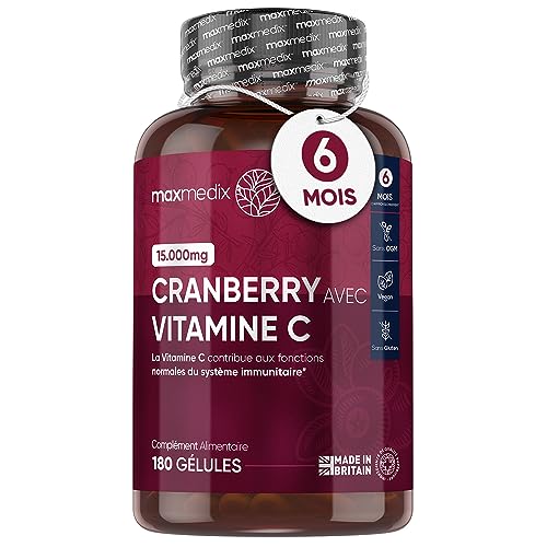 Cranberry Gelules 25000mg with Vitamin ...