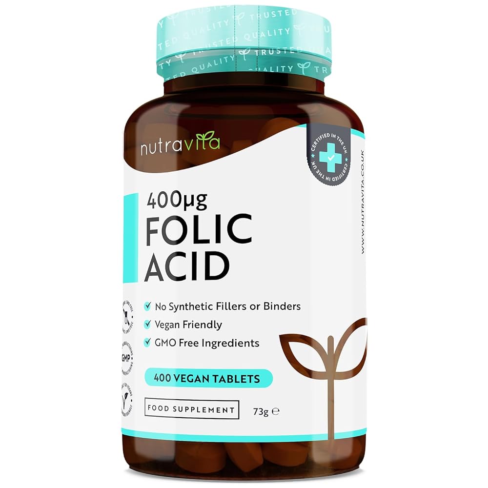 Folic Acid (Vitamin B9) 400mcg – ...