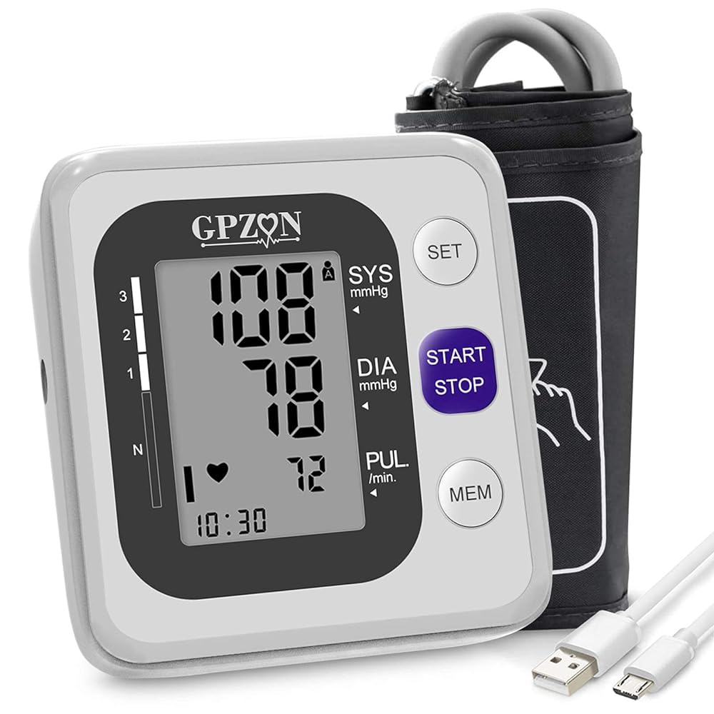 GPZON Upper Arm Digital BP Monitor with...