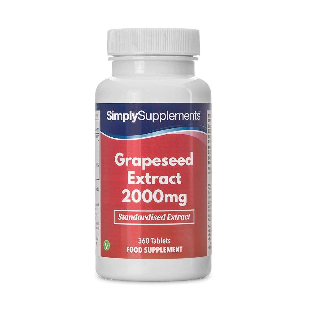 Grape Seed Extract 2000mg with Vitamin ...