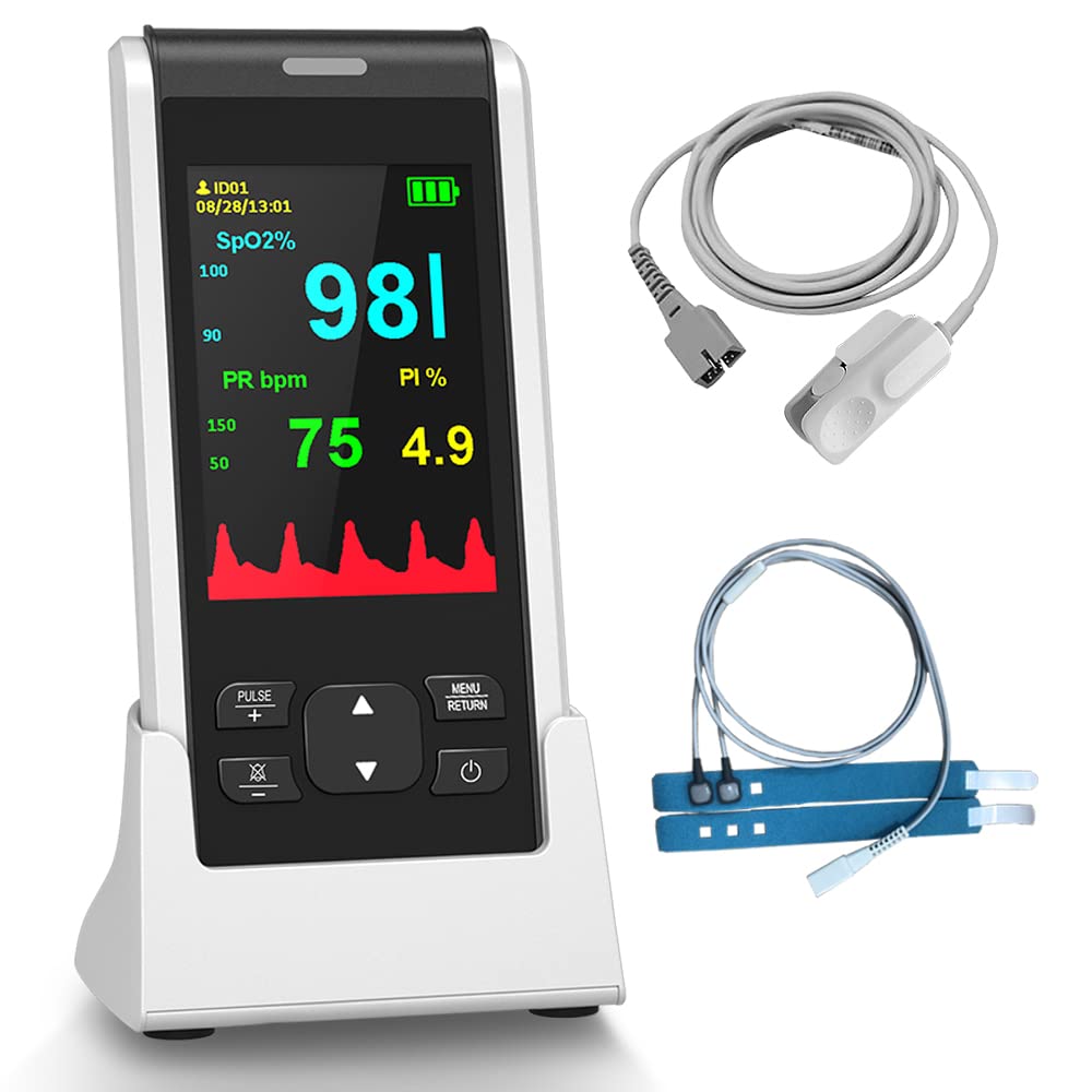 HealthTree Pulse Oximeter, Rechargeable...