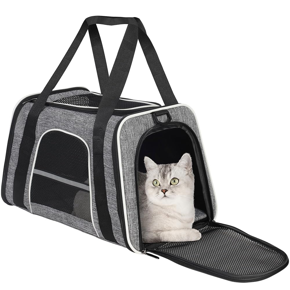 HiCaptain Soft Cat Carrier – Brea...