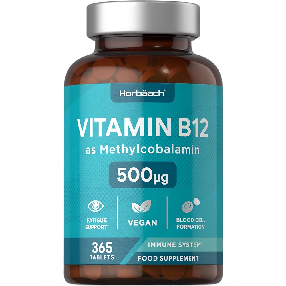 Horbaach Vegan B12 Methylcobalamin 500 mcg