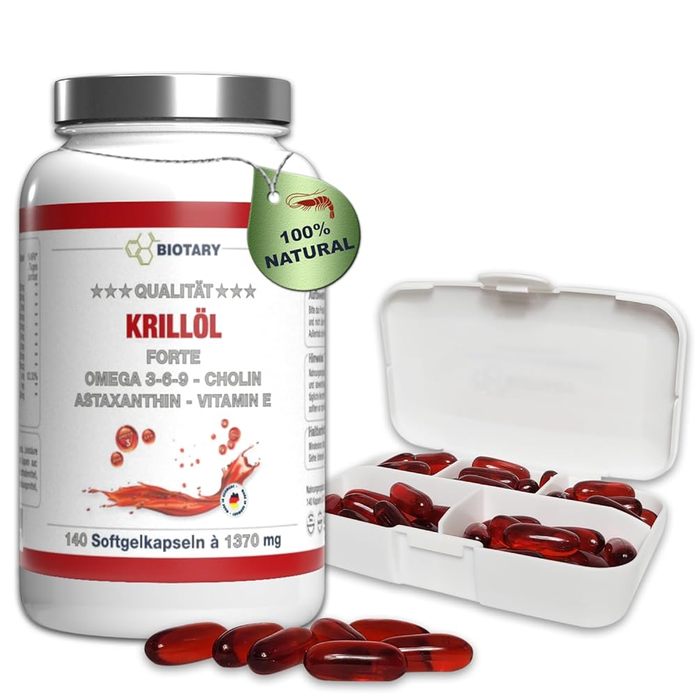 Krill Oil Softgel – 140 Capsules ...