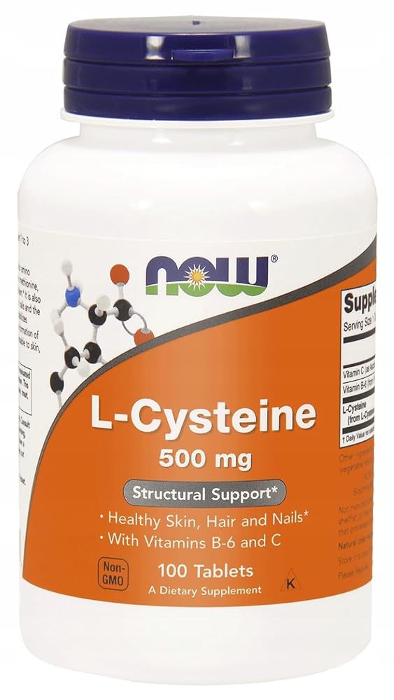 L-Cysteine 500 mg – 100 Tablets
