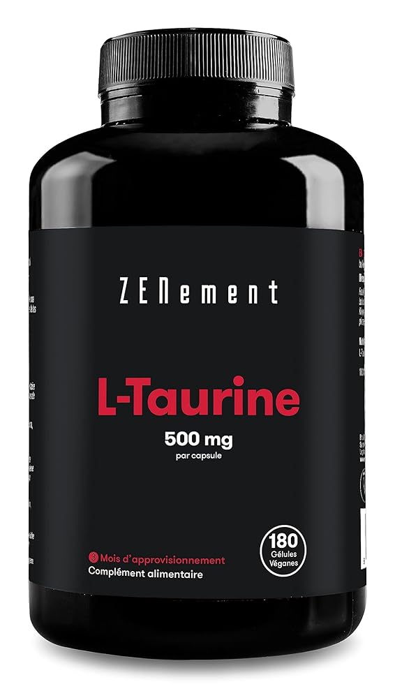 L-Taurine 1000 mg Vegan Capsules (3 Mon...
