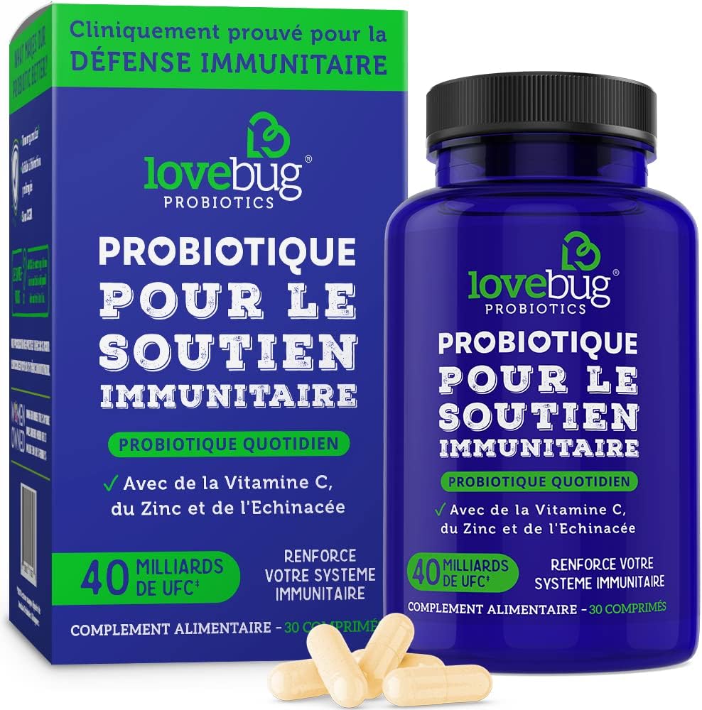 Lovebug Probiotics Daily Immune Support...