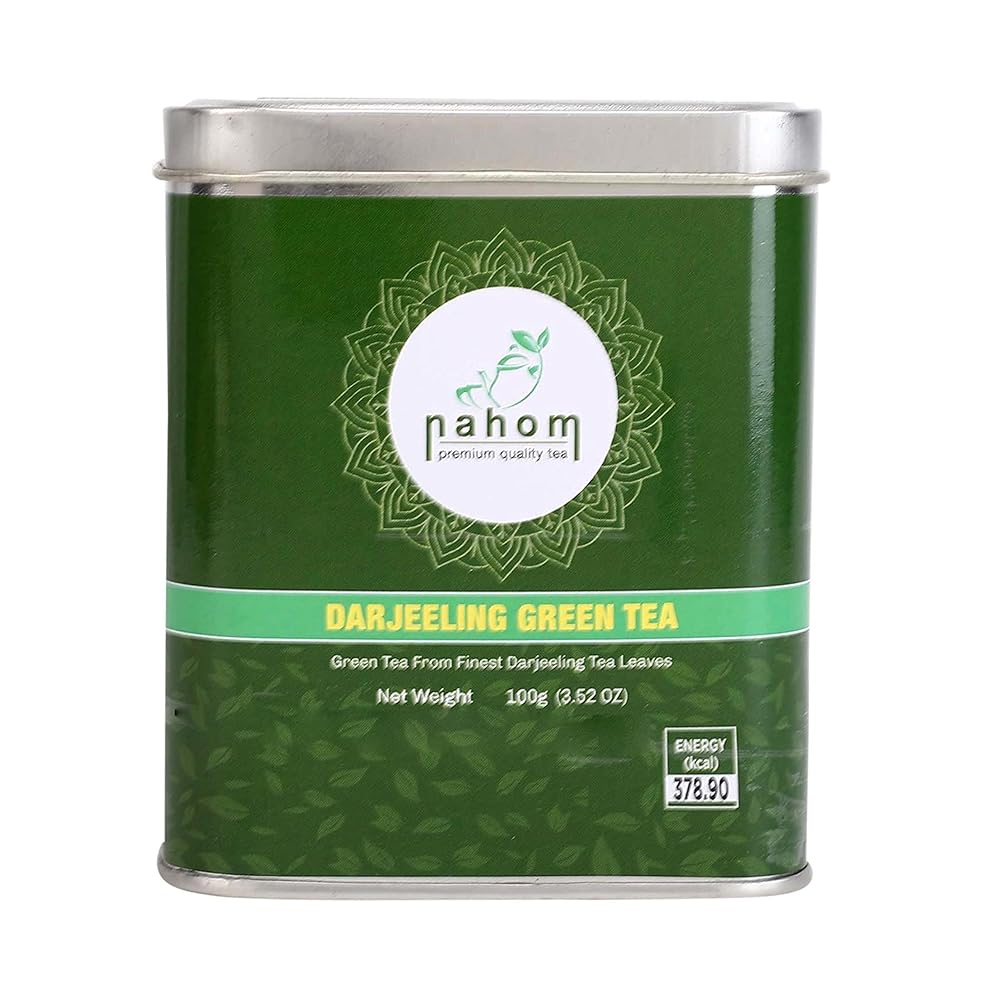 NAHOM Darjeeling Green Tea (50 Cups) | ...