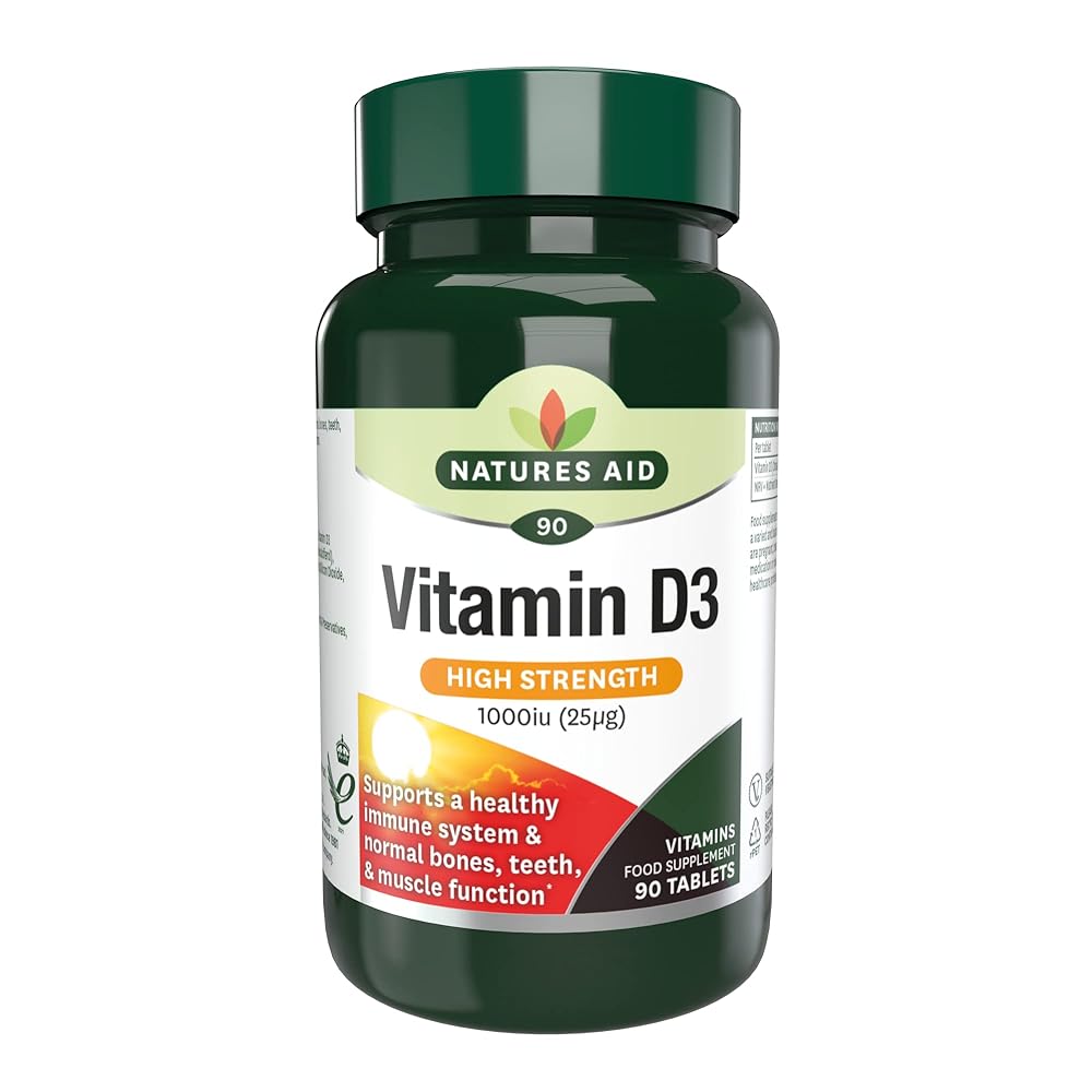 Natures Aid Vitamin D3 Tablets