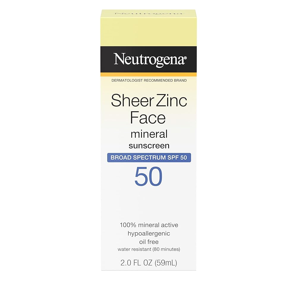Neutrogena Sheer Zinc Oxide Sunscreen S...