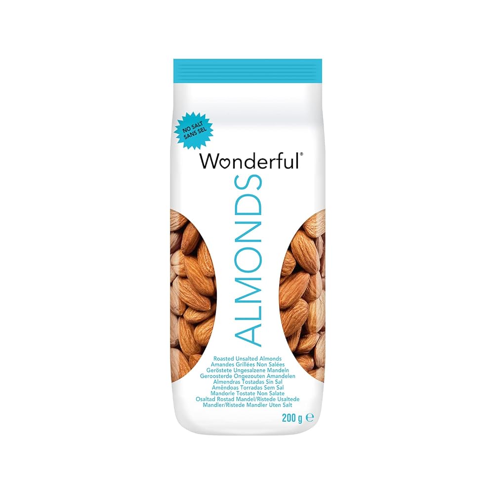Non-Salted Almonds – 200g