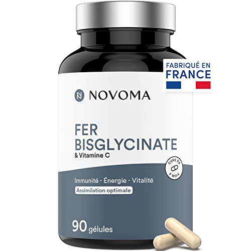 NOVOMA Fer Bisglycinate + Vitamine C
