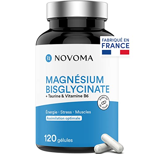 NOVOMA Magnesium Bisglycinate + Taurine...