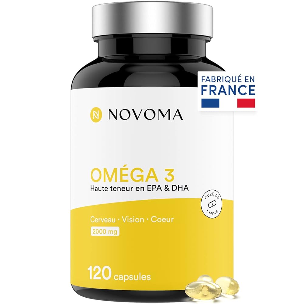 NOVOMA Omega 3 Fish Oil, 2000mg Epax®, ...