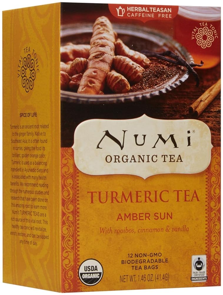 Numi Organic Turmeric Tea – Amber...