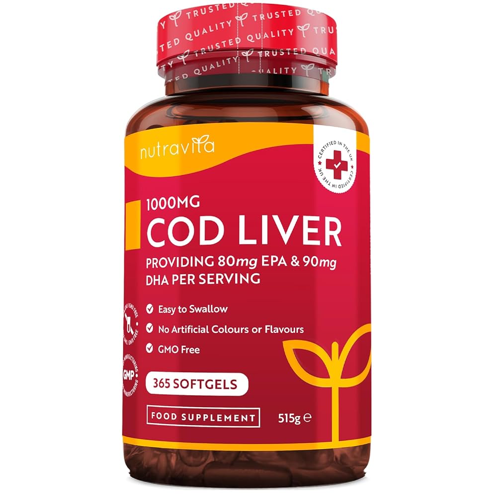 Nutravita Cod Liver Oil Capsules –...