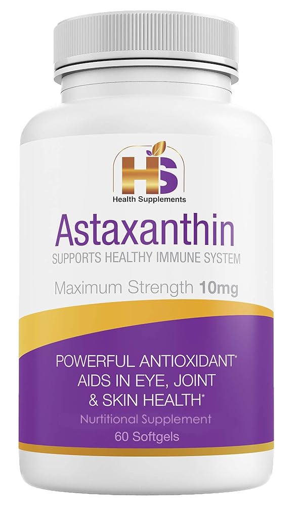 Powerful Antioxidant: Astaxanthin 10 mg...