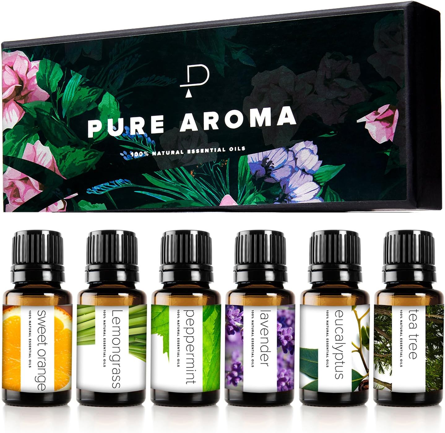 PURE AROMA Essential Oils Kit – T...