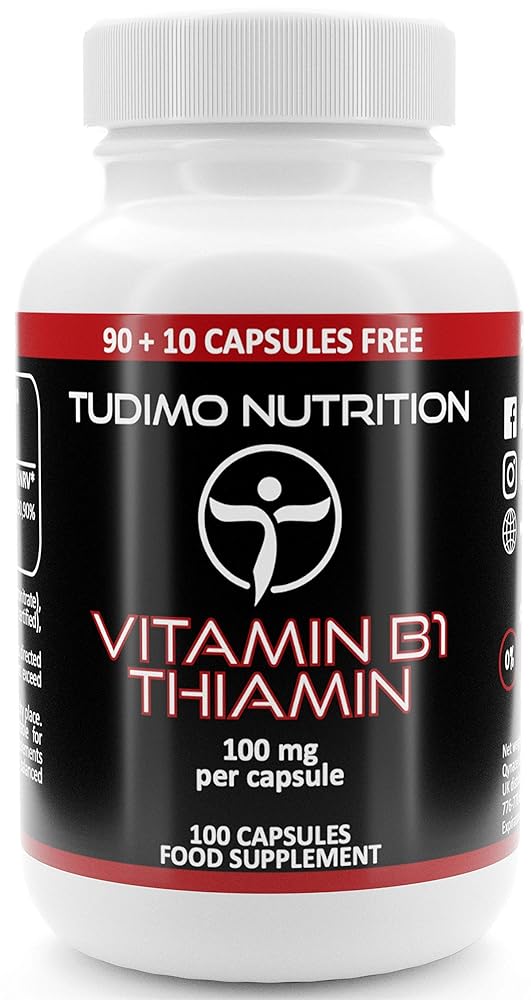 Rapid-Dissolve Vitamin B1 Thiamine 100m...