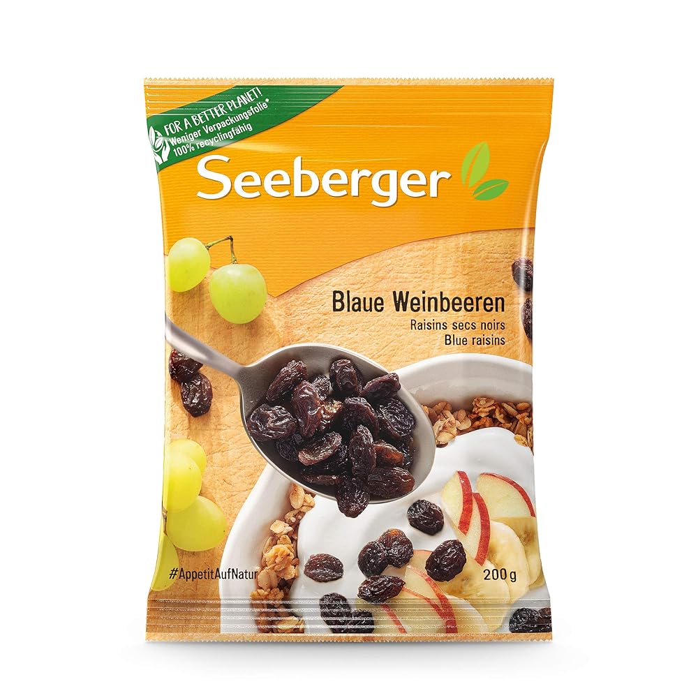 Seeberger Black Thompson Seedless Raisins