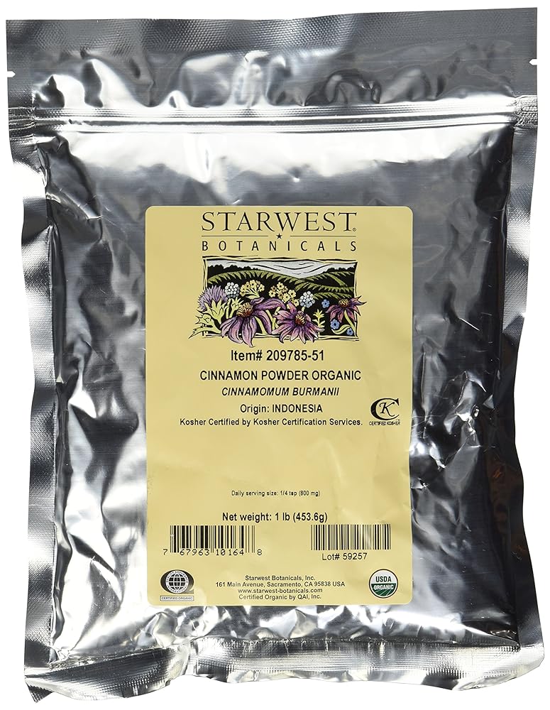 Starwest Botanicals Organic Cinnamon Po...