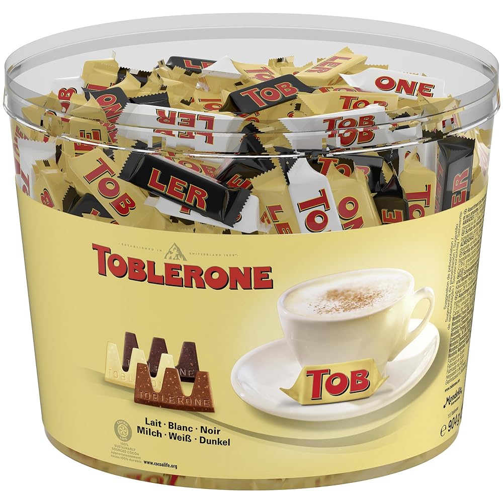 Toblerone Mini Variety Pack: Milk, Dark...