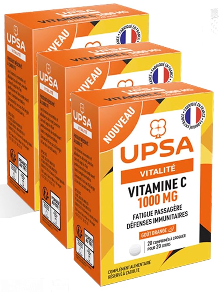 UPSA Vitality Vitamin C 1000mg Tablet Pack