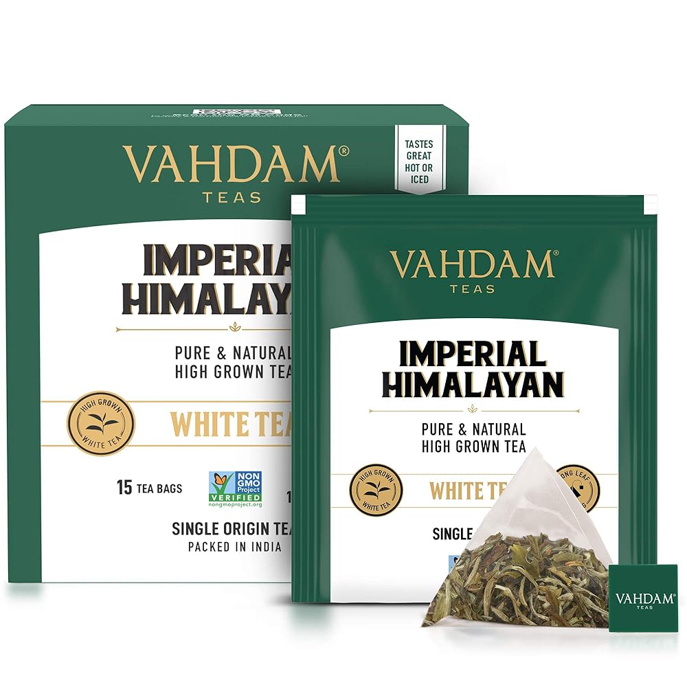 VAHDAM Himalayan Imperial White Tea, 15...