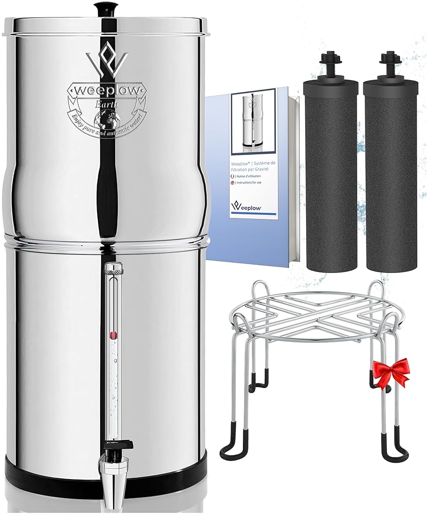 Weeplow® Earth Gravity Water Filtration...