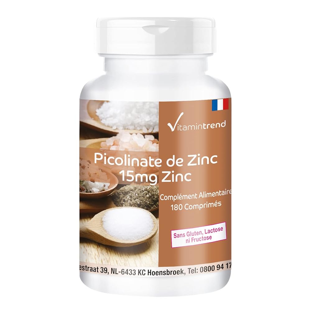 Zinc 15mg Picolinate – Vegan R...