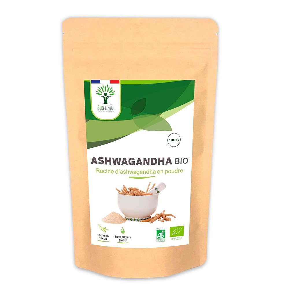 Bioptimal Ashwagandha Powder – 100g
