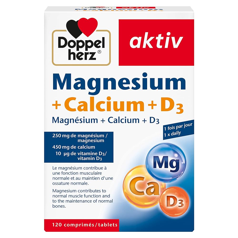 Doppelherz Active Magnesium+Calcium+D3,...