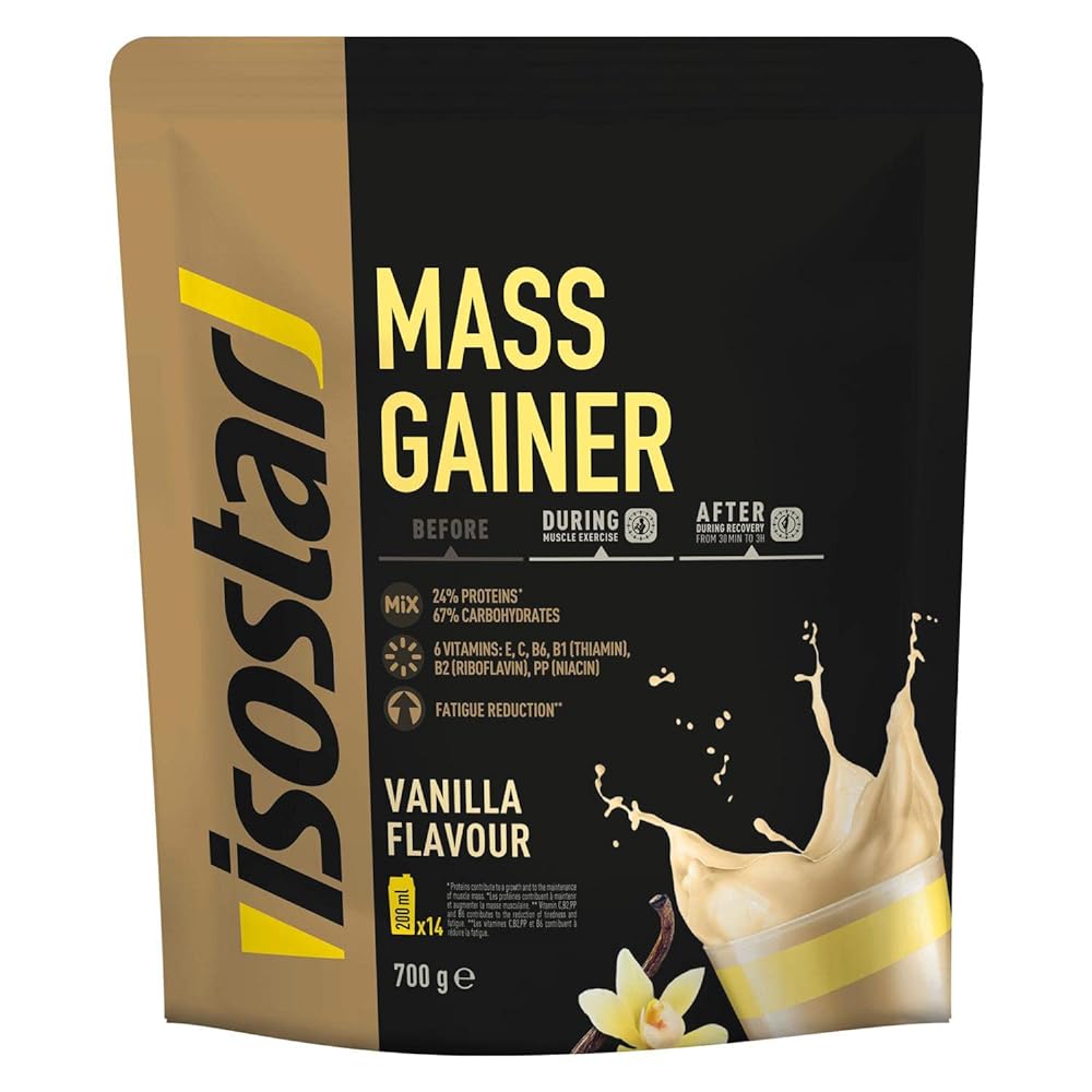 Isostar Mass Gainer Vanilla Protein Powder