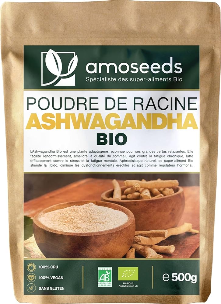 Organic Ashwagandha Powder 500g | Stres...