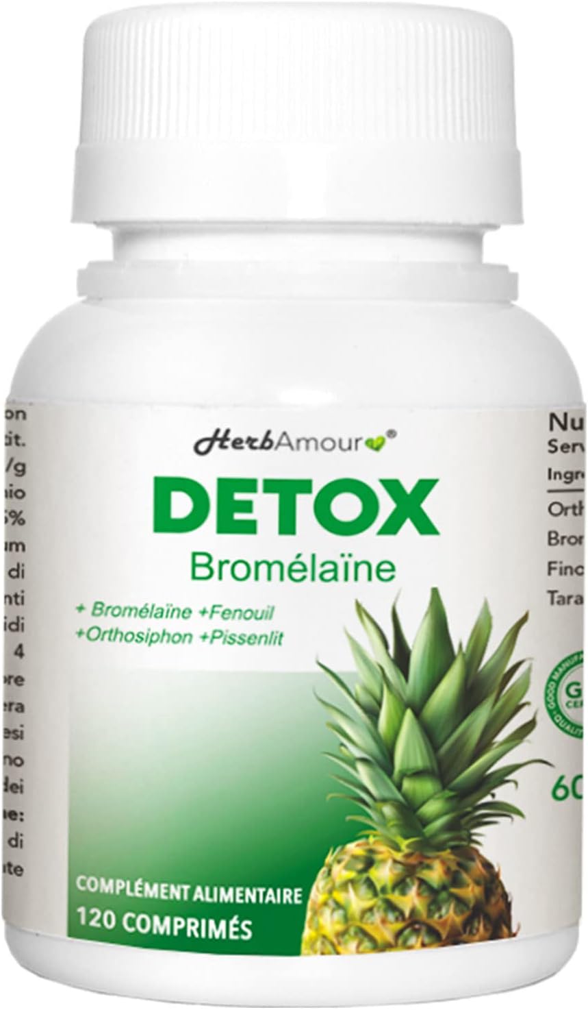 Bromelain Detox Supplement | High Dosag...