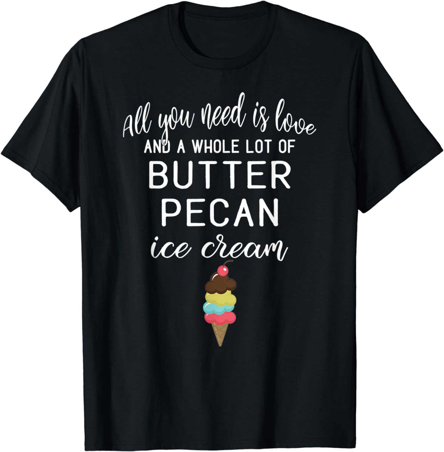 Butter Pecan Ice Cream T-Shirt