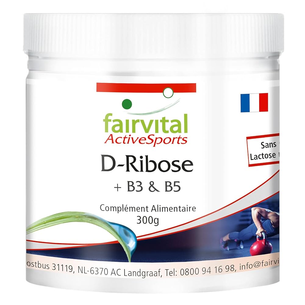 Fairvital D-Ribose Powder with B3/B5 &#...
