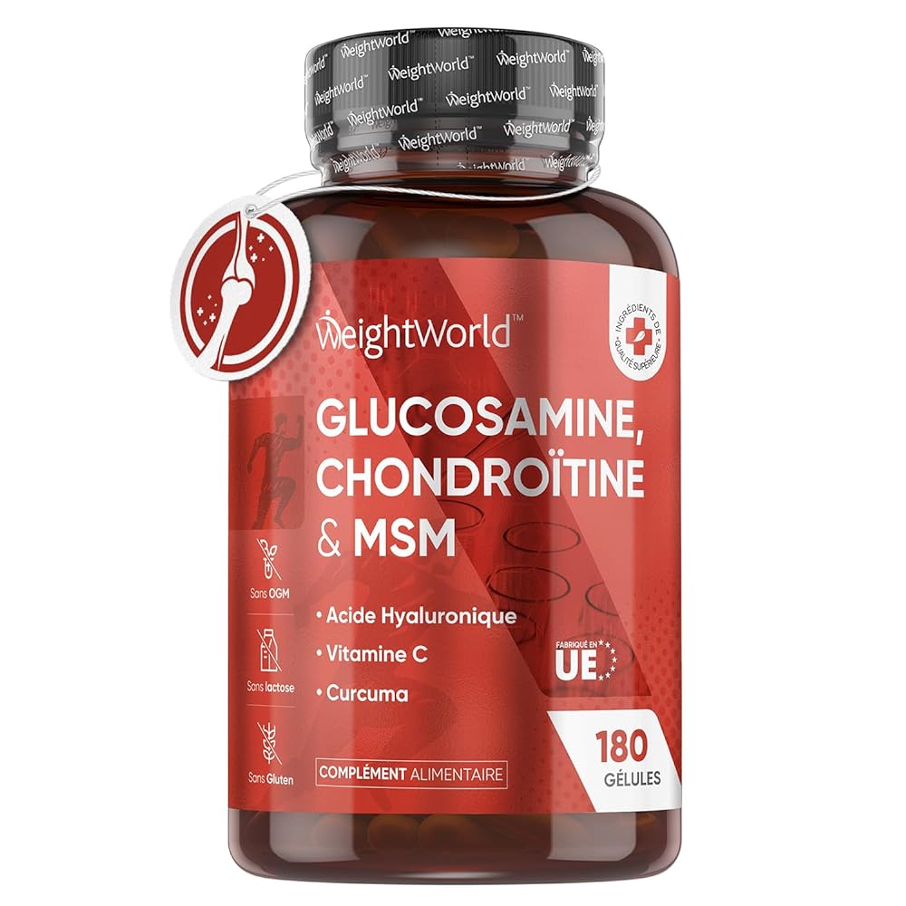 Glucosamine Chondroïtine MSM 180 Capsules