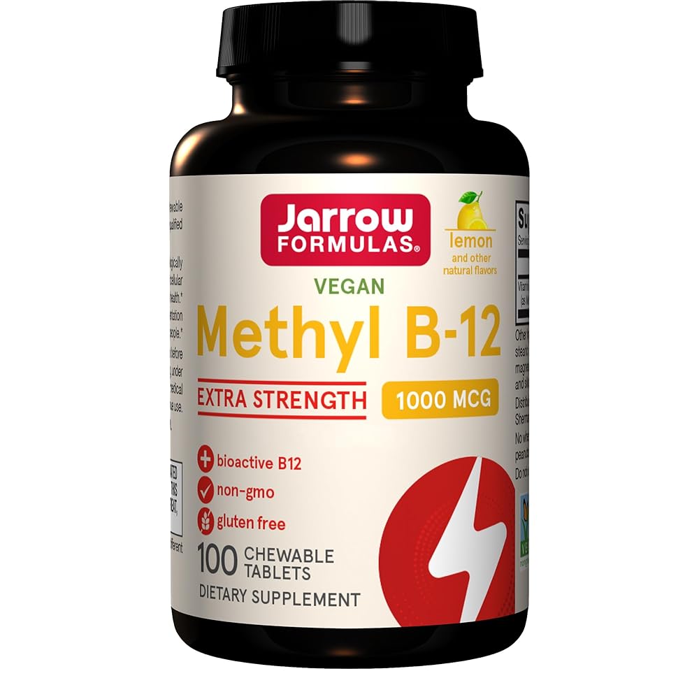 Jarrow Formulas Méthyl B12 Citron Tablets