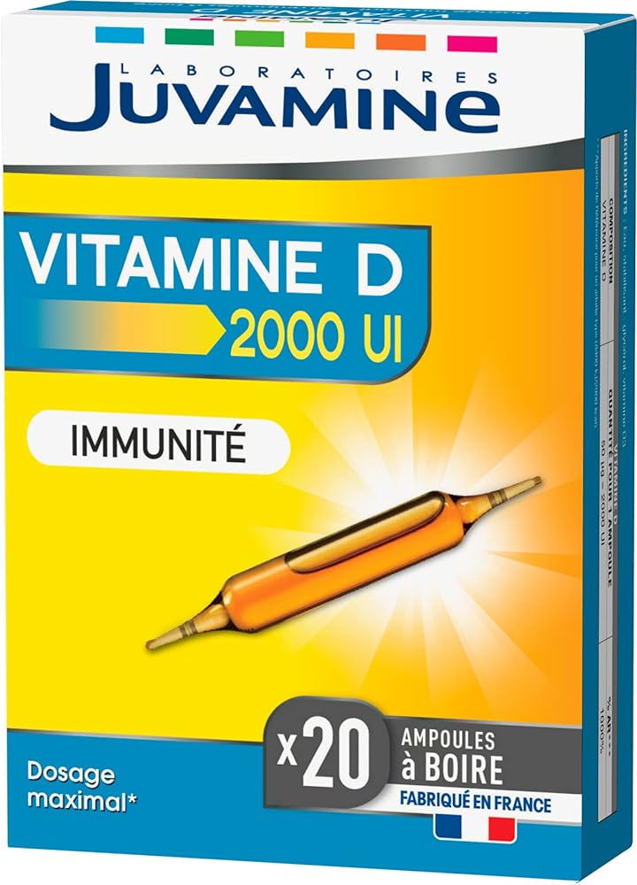 JUVAMINE Immunité Vitamine D 2000 UI