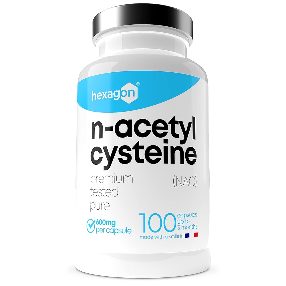 NAC 600mg Antioxidant Detox Supplement