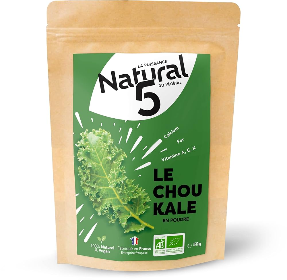 Natural 5 Organic Vegan Kale Powder