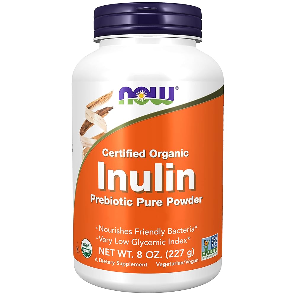 Now Foods Organic Inulin Powder