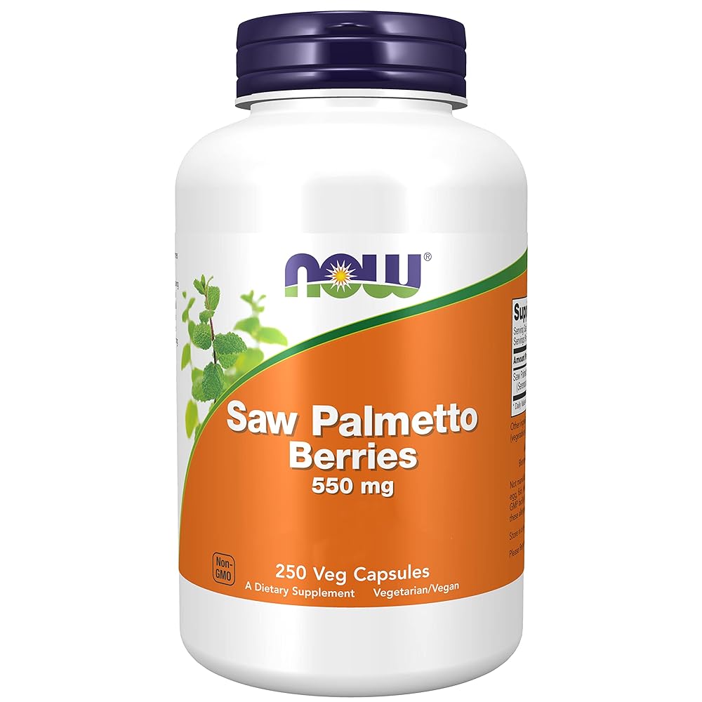 Now Foods Saw Palmetto 550mg Capsules